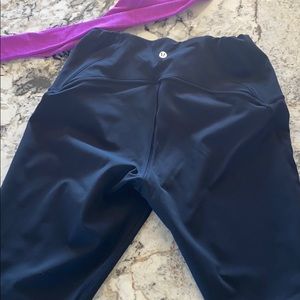 lululemon leggings w/ adjustable waist size 10